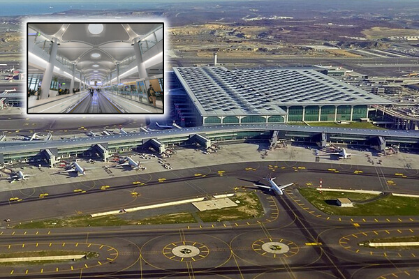 Aeroportul Internațional din Istanbul, cel mai mare aeroport din Europa după suprafața ocupată